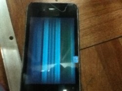 iphone screen shifted down