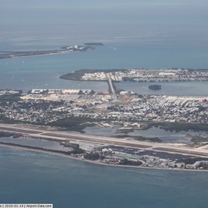 Key West,Florida from above.