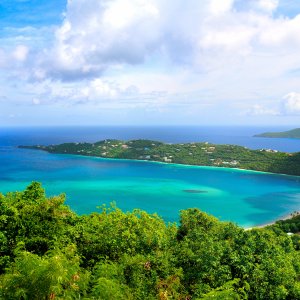 Magen Bay beach.,St Thomas.