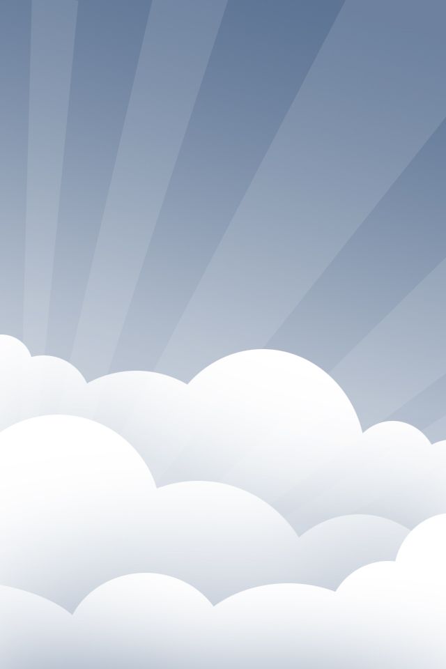 Clouds iPhone 4S Wallpapers