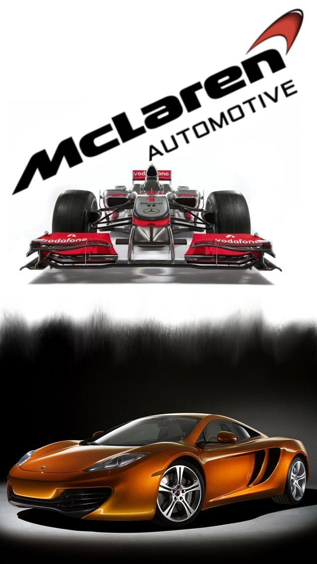 McLaren MP4-12C and Formula One cars