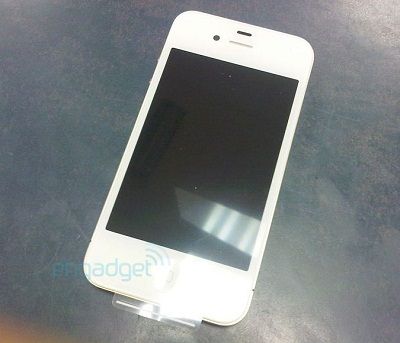 white iphone 4