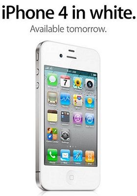 white iPhone 4